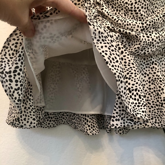 NWT Lucy Paris Ruched Skirt - Picture 3 of 6